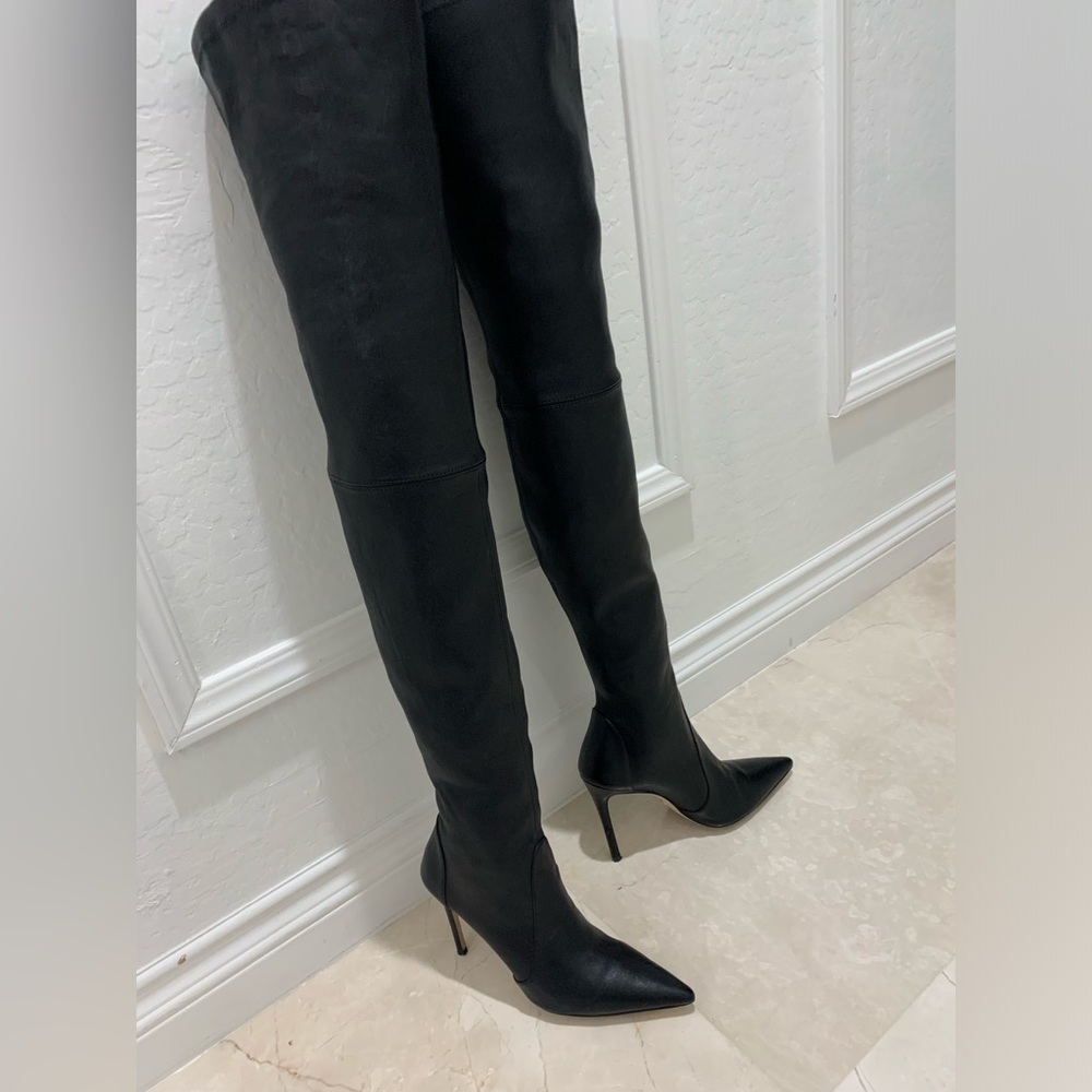 Stuart Weitzman Ultrastuart 100 Stretch Pointed T… - image 7